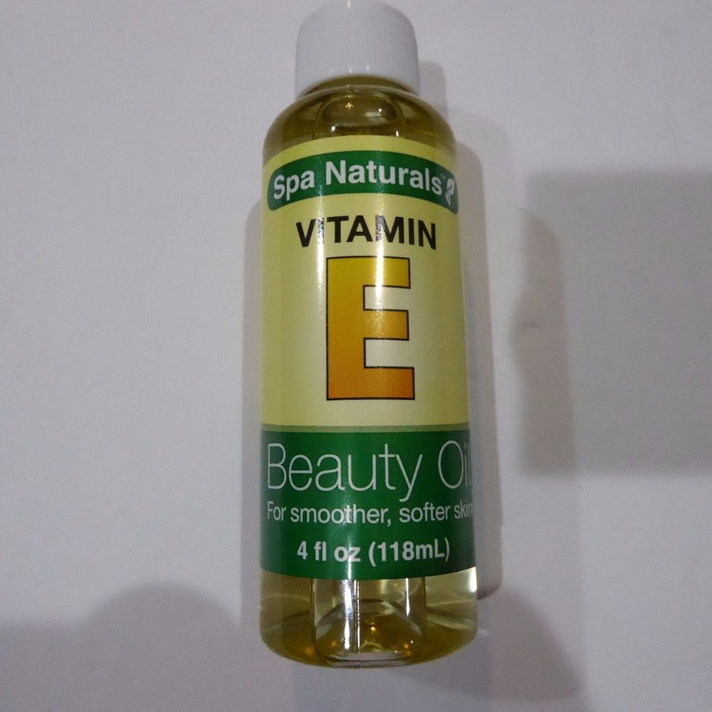 Spa Naturals Vitamin E Beauty Oil, 4 oz. SEALED